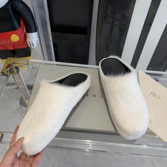 Marni Fur slides