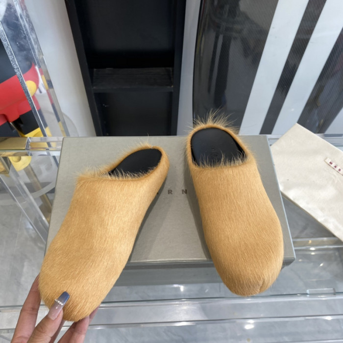 Marni Fur slides