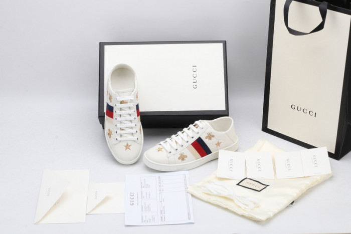 Gu66 Ace Embroidered Low-Top Sneaker