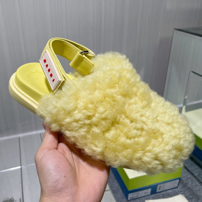 Marni Fur slides