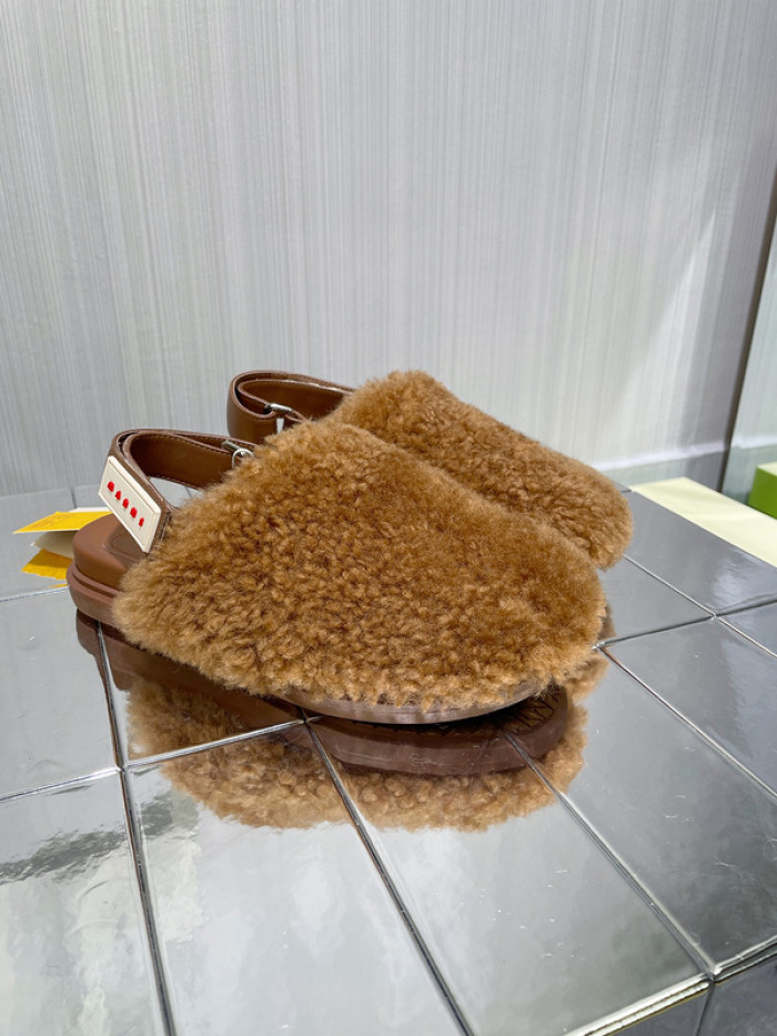 Marni Fur slides