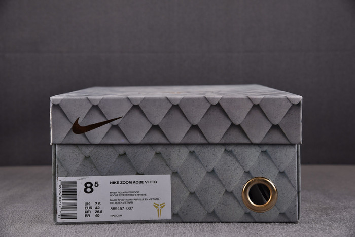 Nike Kobe 6 Black Mamba Collection Fade to Black 869457-007