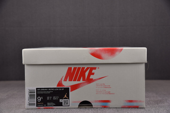 Air Jordan 1 Retro Low OG Trophy Room Away FN0432-100