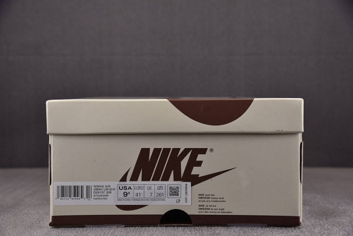 Travis Scott x Air Jordan 1 Low OG Dark Pony Pink Oxford DZ4137-206
