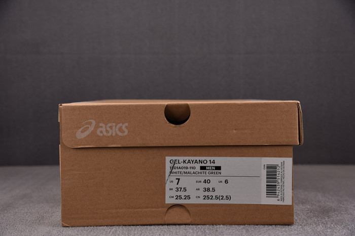As*ic*s gel-kayano 14 white malachite green 1201a019-110