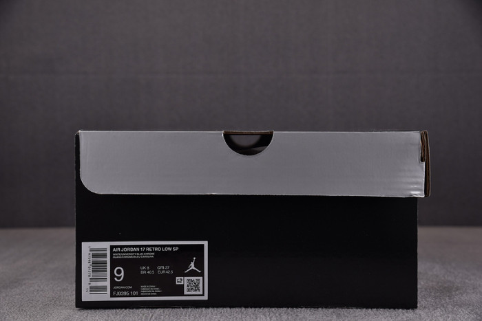 Air Jordan 17 Low "Carolina" FJ0395-101