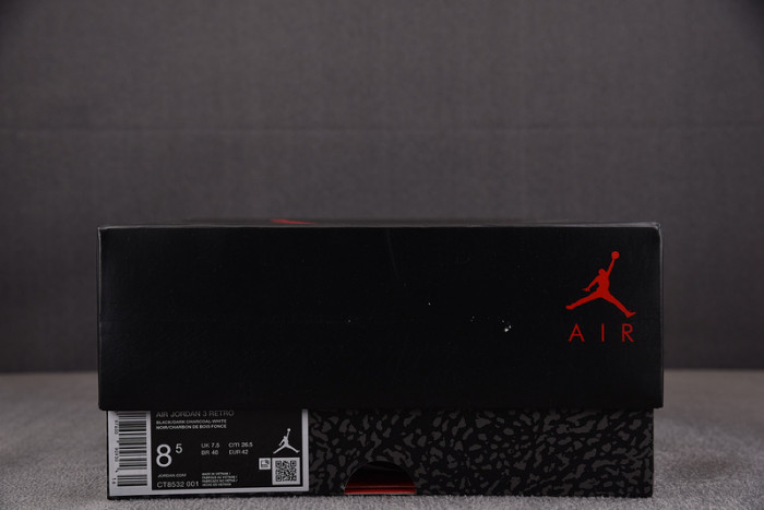 Air Jordan 3 Black Cat CT8532-001