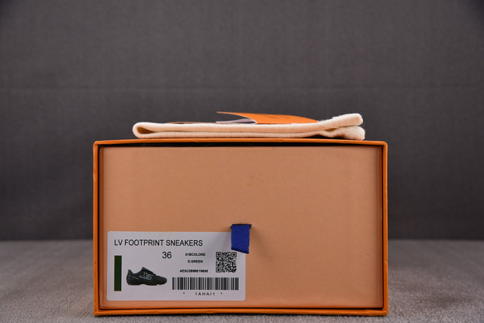 Lou1su1tt Footprint Soccer Green White