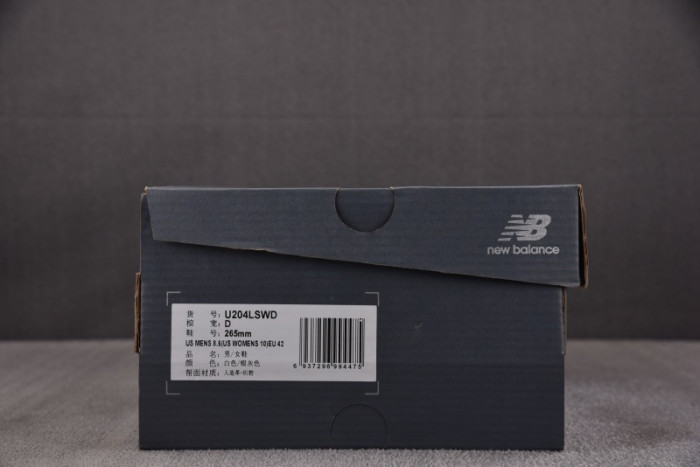 N3w Balance 204L Silver Metallic Black U204LSWD