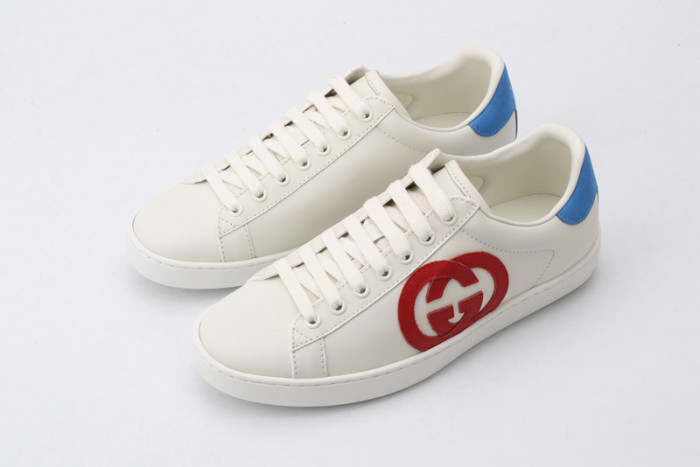 Gu66 Ace Embroidered Low-Top Sneaker 431942A38G09066