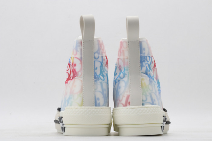 D10R B23 Oblique High Top Sneaker