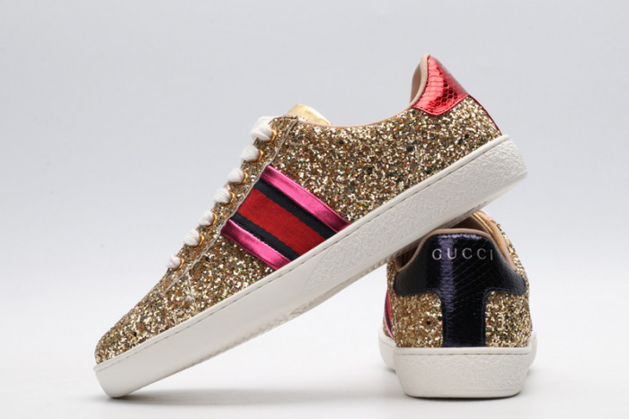Gu66 Ace Embroidered Low-Top Sneaker