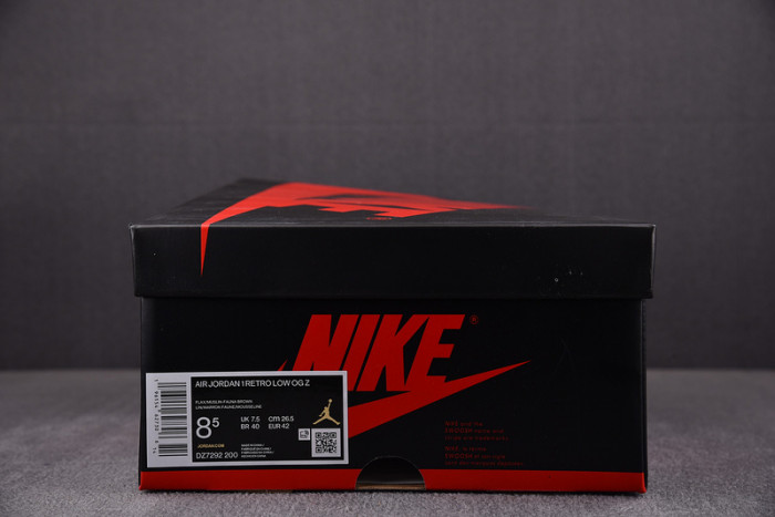 Air Jordan 1 Retro Low OG Zion Williamson Voodoo DZ7292-200