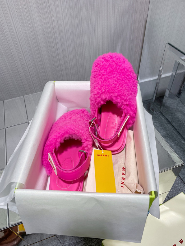 Marni Fur slides