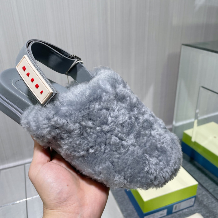 Marni Fur slides