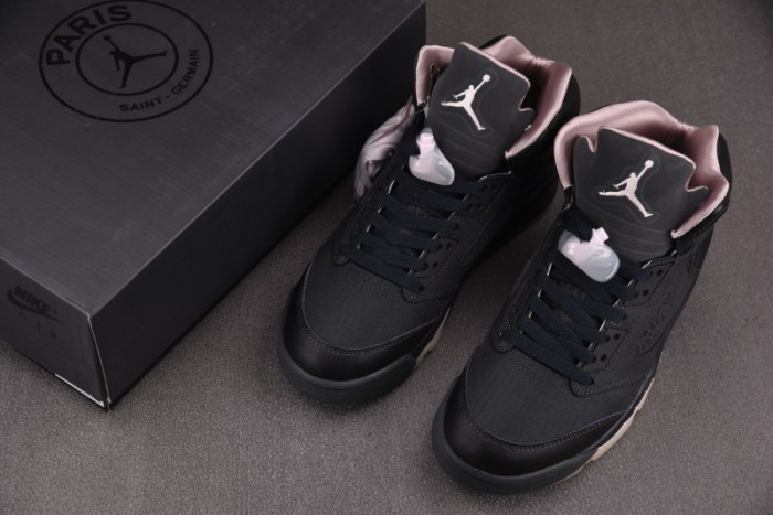 Air Jordan 5 Retro PSG Paris Saint-Germain Off Noir HQ3004-001