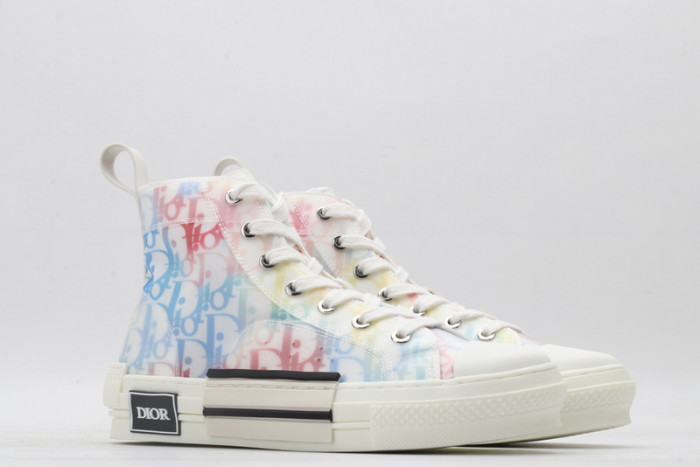 D10R B23 Oblique High Top Sneaker