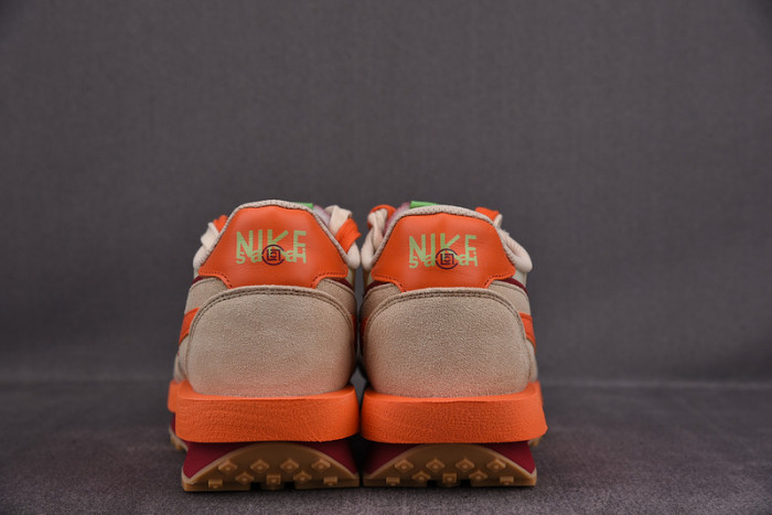 Nike LDWaffle CLOT sacai Net Orange Blaze DH1347-100