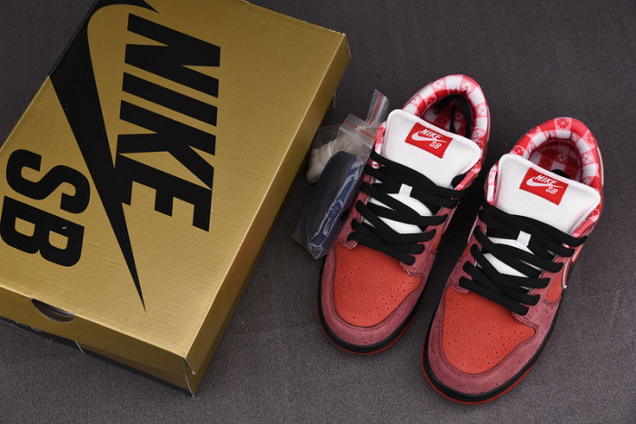 Concepts x NIKE Dunk Low Pro SB“Red Lobster” 313170-661