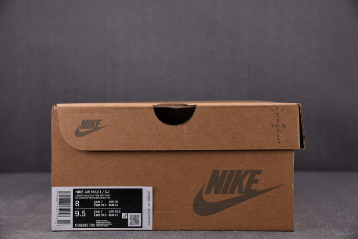 Nike Air Max 1 Travis Scott Cactus Jack Saturn Gold DO9392-700