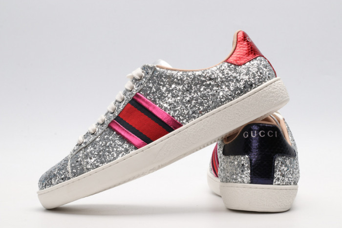 Gu66 Ace Embroidered Low-Top Sneaker