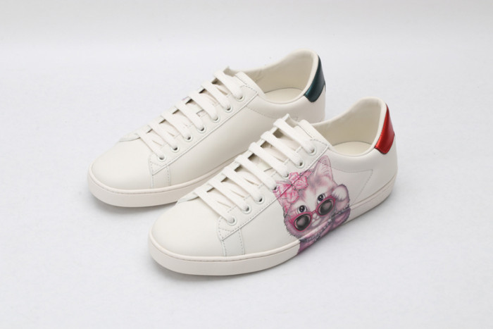 Gu66 Ace Embroidered Low-Top Sneaker