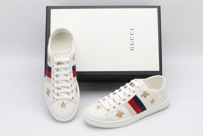 Gu66 Ace Embroidered Low-Top Sneaker