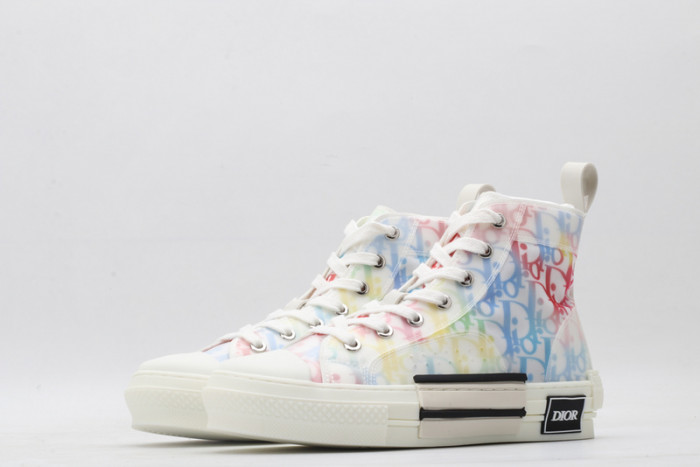 D10R B23 Oblique High Top Sneaker