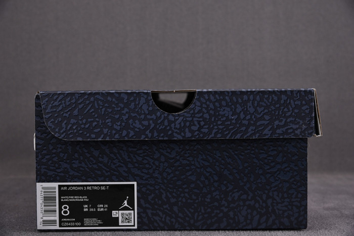 Air Jordan 3 Retro SE-T CO JP Fire Red Denim CZ6433-100