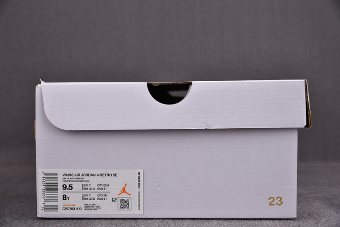 Air Jordan 4 Retro Starfish (W) CW7183-100