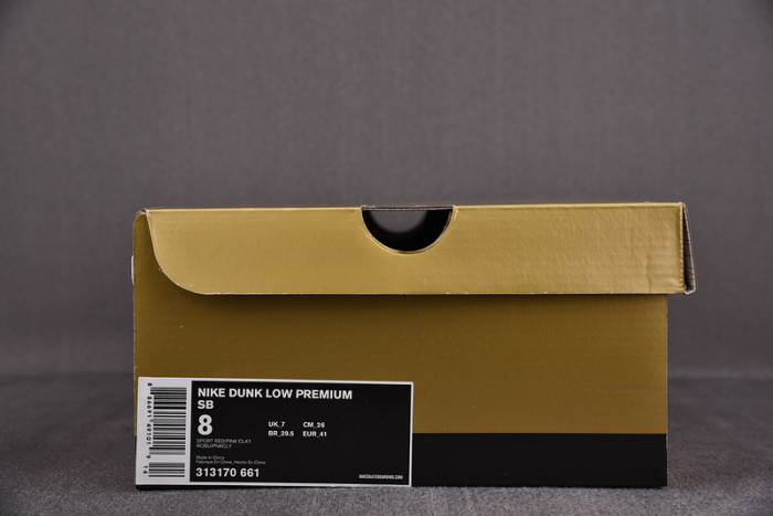 Concepts x NIKE Dunk Low Pro SB“Red Lobster” 313170-661