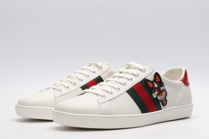 Gu66 Ace Embroidered Low-Top Sneaker
