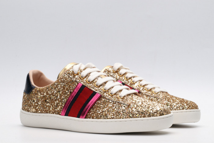 Gu66 Ace Embroidered Low-Top Sneaker