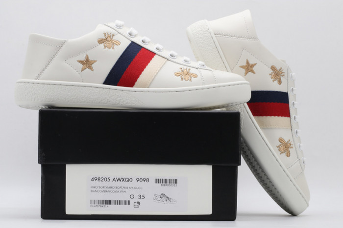 Gu66 Ace Embroidered Low-Top Sneaker