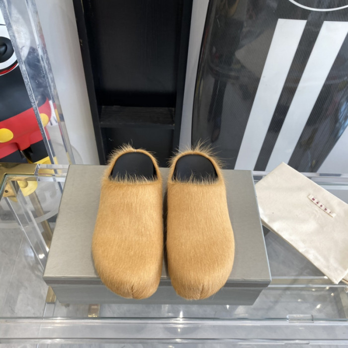 Marni Fur slides