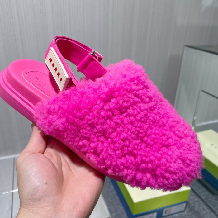 Marni Fur slides