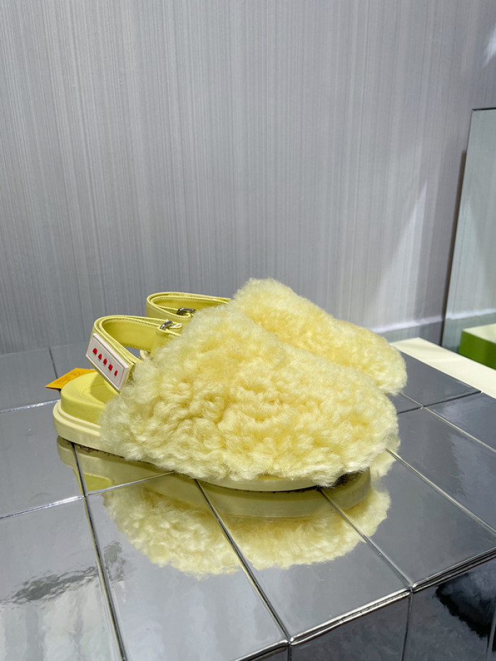 Marni Fur slides