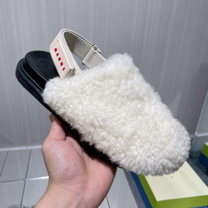 Marni Fur slides
