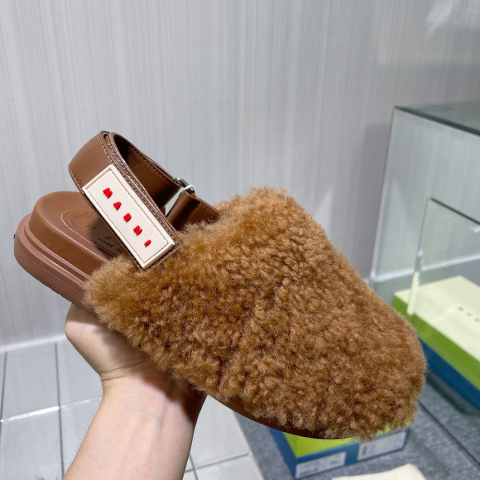 Marni Fur slides