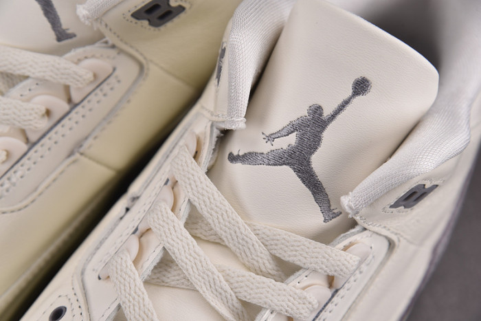 Air Jordan 3 Retro Sail Cement Grey (Women