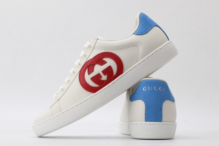 Gu66 Ace Embroidered Low-Top Sneaker 431942A38G09066