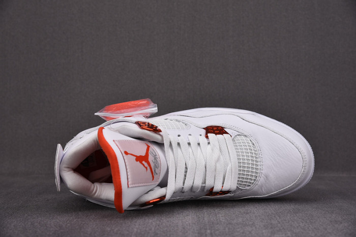 Air Jordan 4 Retro Metallic Orange CT8527-118