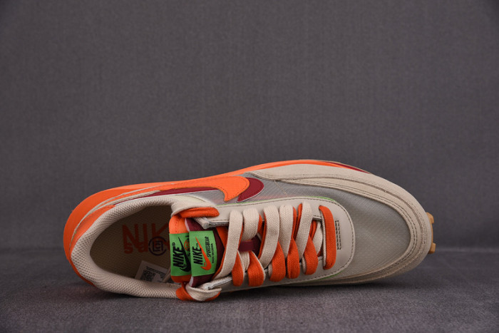 Nike LDWaffle CLOT sacai Net Orange Blaze DH1347-100