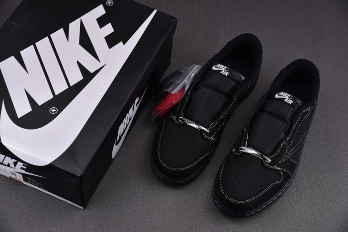 Travis Scott x Air Jordan 1 Low Black Phantom DM7866-001