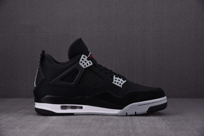 Air Jordan 4 Black Canvas DH7138-006