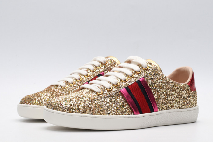 Gu66 Ace Embroidered Low-Top Sneaker