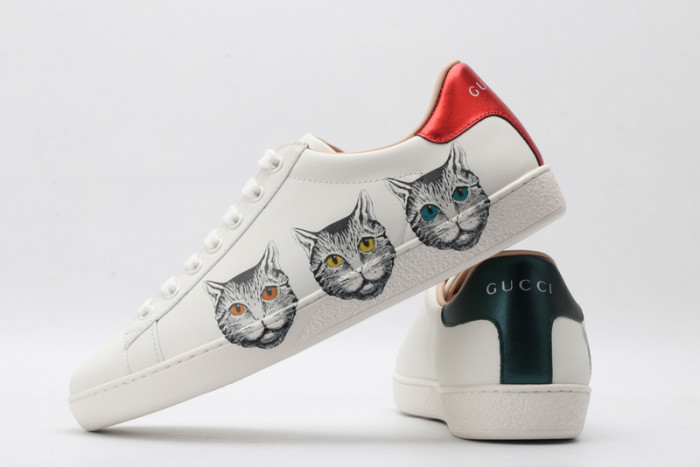 Gu66 Ace Embroidered Low-Top Sneaker
