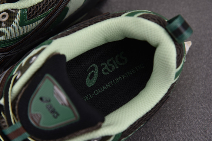 As*ic*s gel-quantum kinetic dark sepia shamrock 1203a270-251