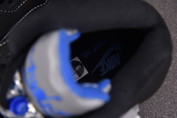 Awake NY x Air Jordan 5 “Black/Racer Blue”DV4982-004
