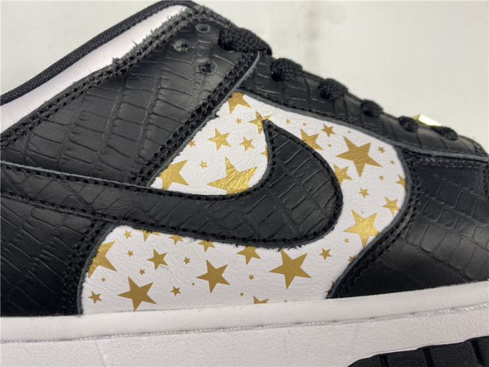 nike sb dunk low S*p*e stars black (2021) dh3228-102